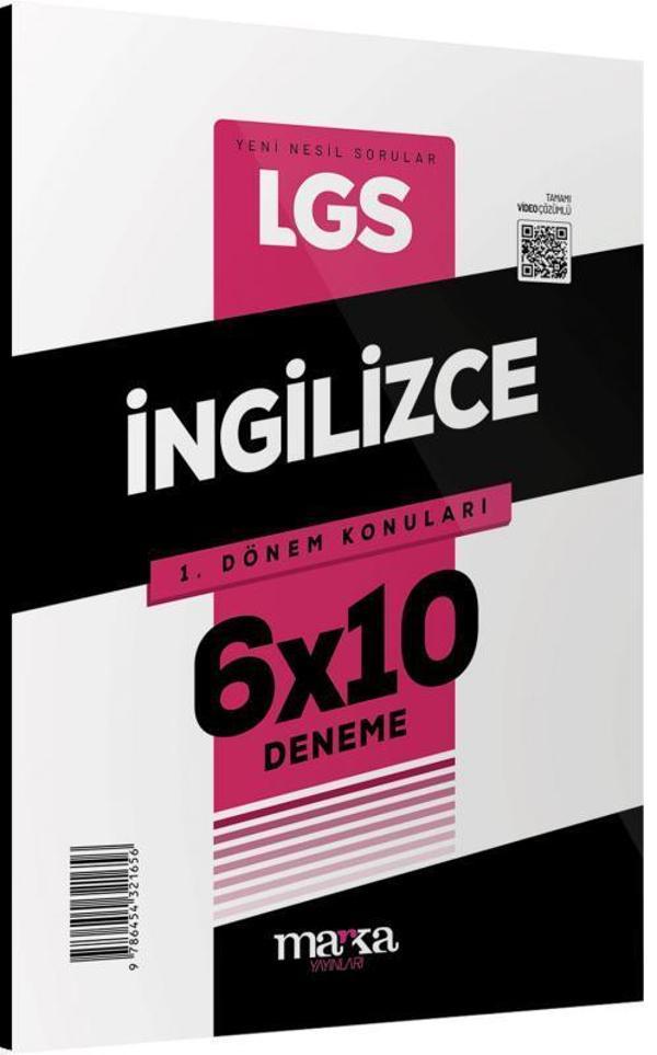 LGS İngilizce 3 Deneme - 1. Dönem - Marka Yayınları - Image 1