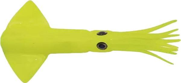 JLC Calamar Yedek Gövde 22.5cm 100gr #02 Glow Yellow Silikon Kalamar - Image 1