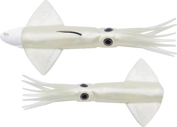 JLC IKA 40 Combo Set 56gr 12.8cm #04 Pearl (2+1) Silikon Kalamar - Image 1