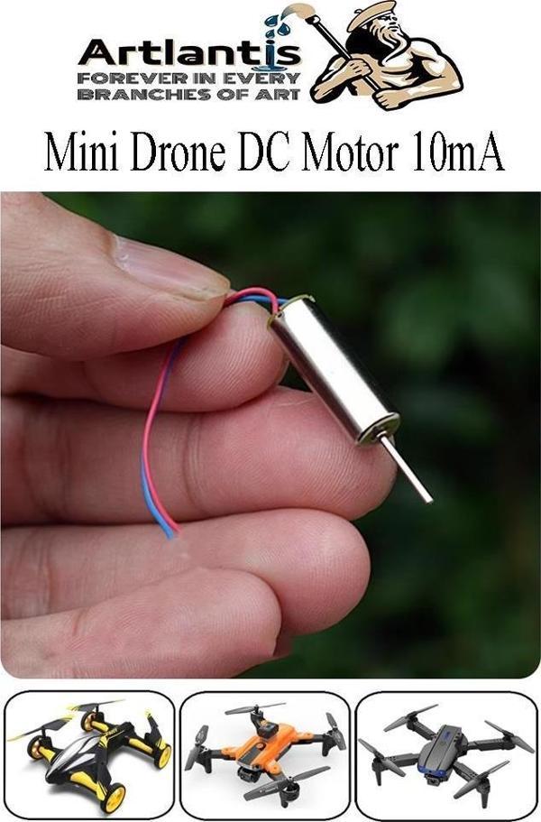 Drone Motoru Yüksek Hızlı 1 Adet Çekirdeksiz Dc Dron Motoru Güçlü Deney Okul Helikopter Uçak Mini Drone Motoru - Image 1