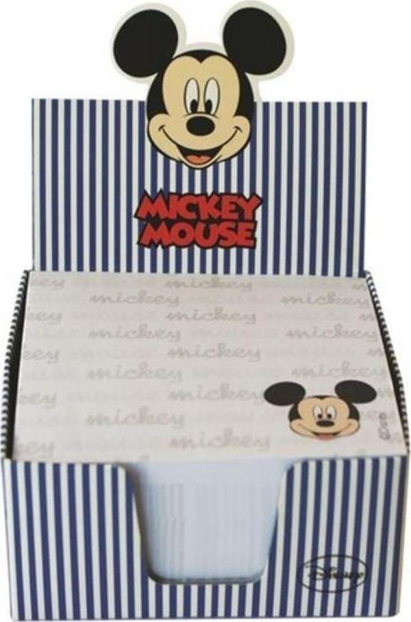 Mynote Mickey Mouse Küp Bloknot 8 cm x 8 cm 400 Yaprak - Image 1