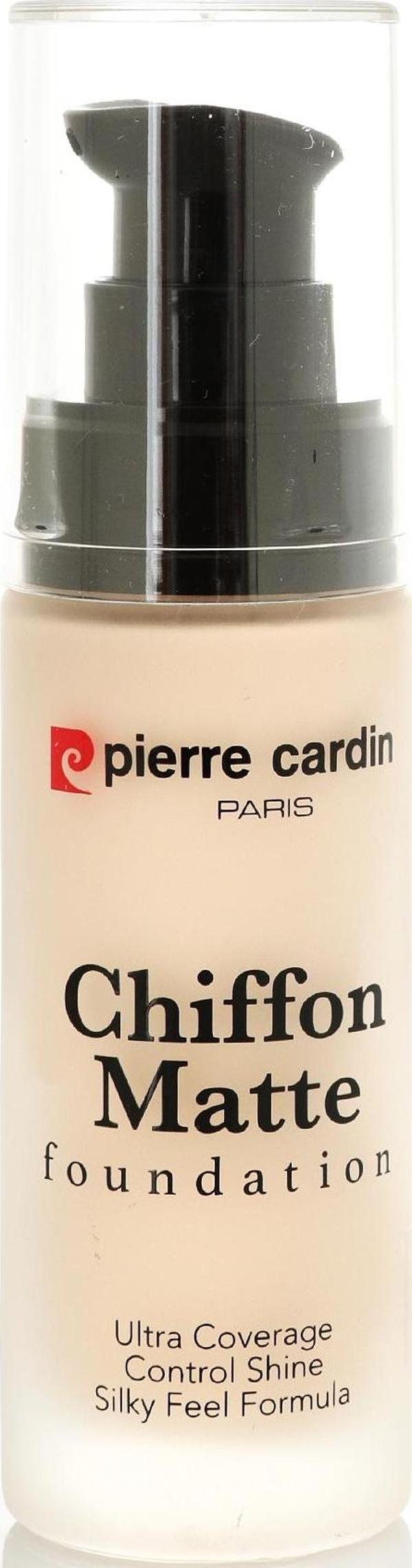Pierre Cardin Chiffon Touch Mat Görünüm Veren Fondöten-White Porcelain-777 - Image 1