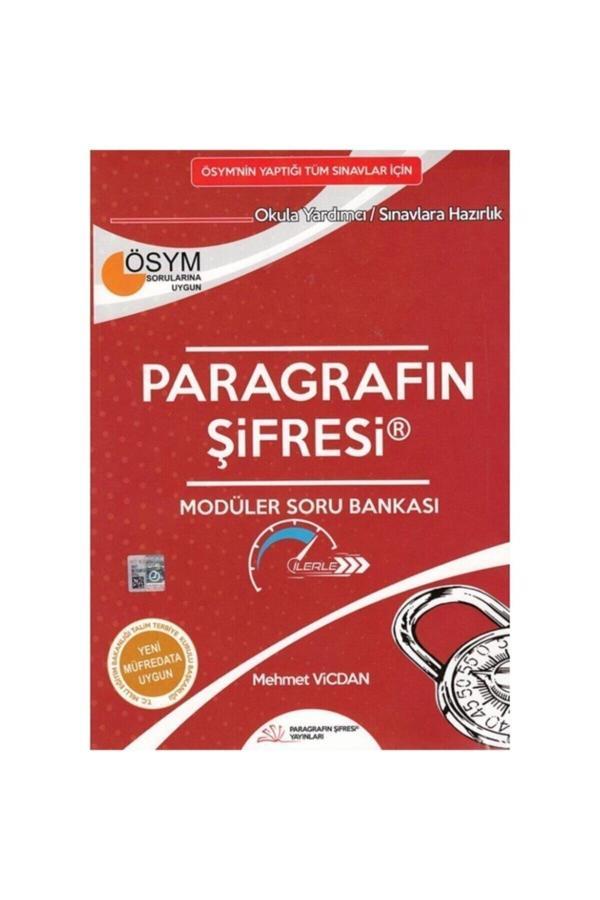 Yks Tyt Kpss Ales Paragrafın Şifresi Modüler Soru Bankası Mehmet Vicdan - Paragrafın Şifresi Yayınları - Image 1