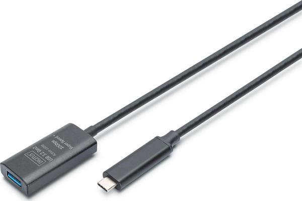 Dıgıtus Active Usb-c Extension Cable, 5m 10g, Usb 3.2 Gen2, Usb-c - Usb-a (m/f) TdrTR - Image 1