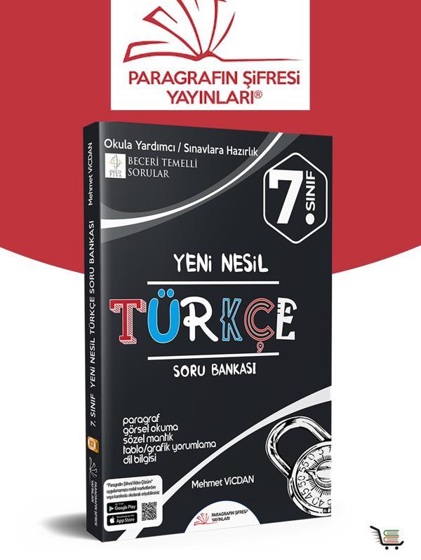 Paragrafın Şifresi 7. Sınıf Yeni Nesil Türkçe Soru Bankası - Paragrafın Şifresi - Image 1