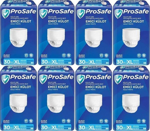 Prosafe Emici Külot Hasta Bezi Xl-Extra Large 240 Adet (8Pk*30) - Image 1