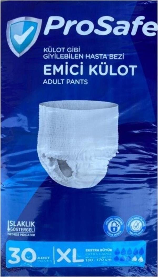 Prosafe Yetişkin Emici Külot Hasta Bezi Xl Extra Büyük 30 Adet - Image 1