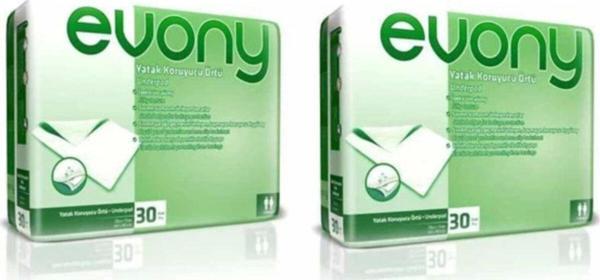 Evony Yatak Koruyucu Örtü 60 Adet - Image 1