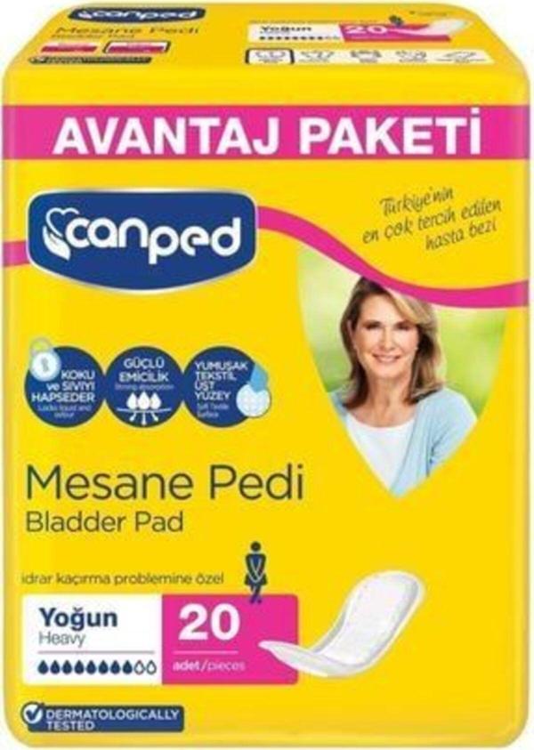 Canped Mesane Pedi Avantaj Paket L Büyük Boy Yoğun 20 Adet - Image 1