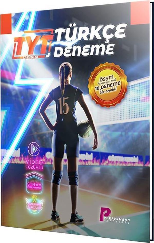 TYT TÜRKÇE 10'lu DENEME /PERFORMANS - Performans Yayınları - Image 1