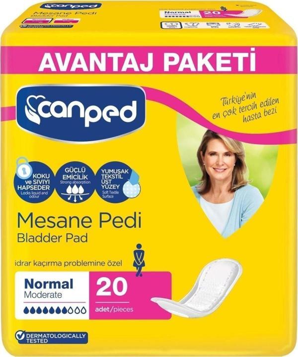 Canped Mesane Pedi Avantaj Pk Klasik M-0Rta Boy Normal 20 Adet - Image 1