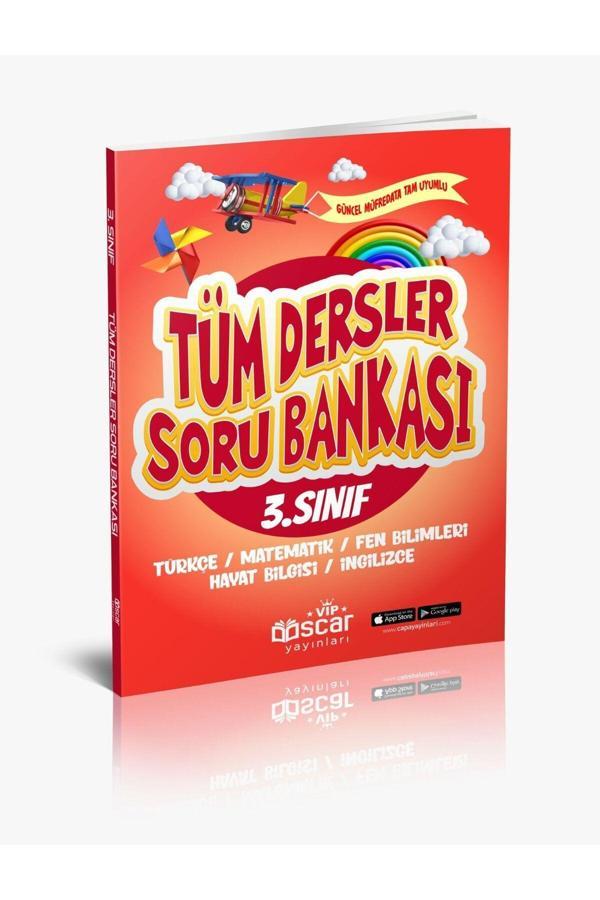 Oscar Yayınları 3.Sinif Tumdersler Sorubankasi - Oscar Yayıncılık - Image 1