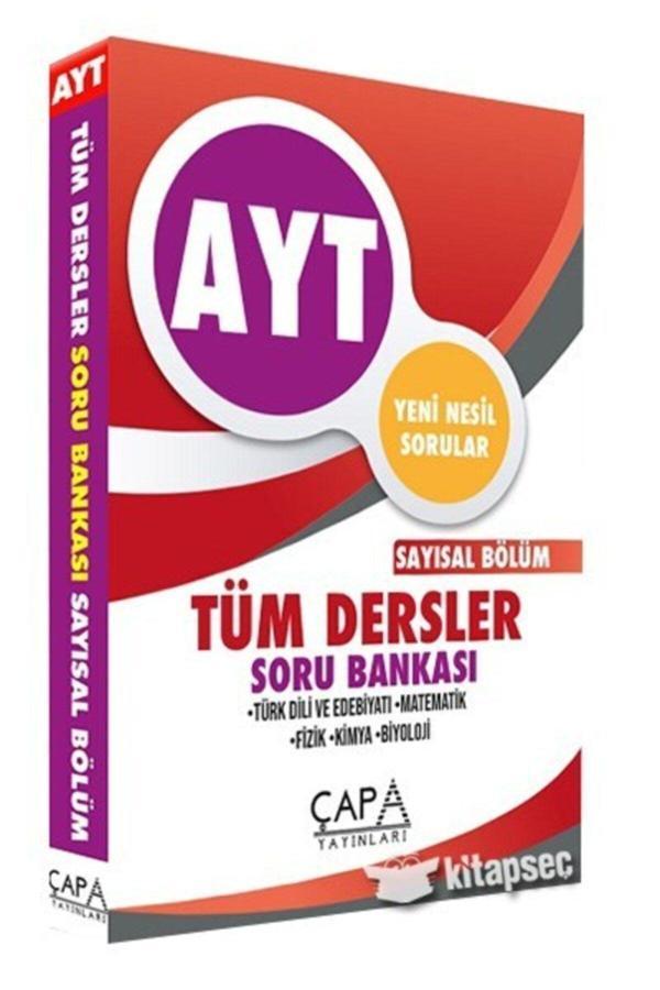 Çapa Yayınları Ayt Sayısal Tüm Dersler Soru Bankası 2025 - Çapa Yayınları - Image 1