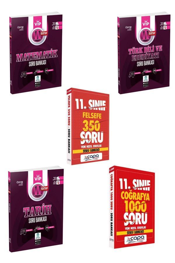 Çapa Yayınları 11.Sınıf Eşit Ağırlık Soru Bankası Seti 5 Kitap - Çapa Yayınları - Image 1