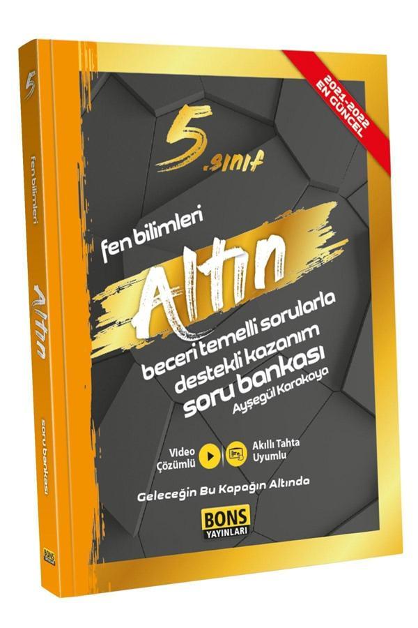 Bons Yayınları 5.Sınıf Fen Bilimleri Soru Bankası Deneme - Bons Yayınları - Image 1