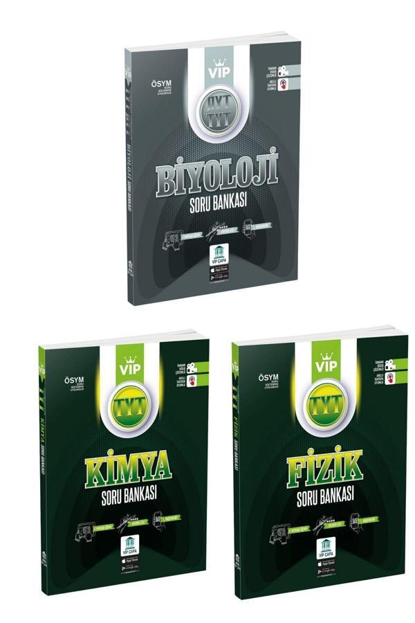Çapa Yayınları Tyt Fizik-Kimya-Biyoloji Soru Bankası Seti - Çapa Yayınları - Image 1