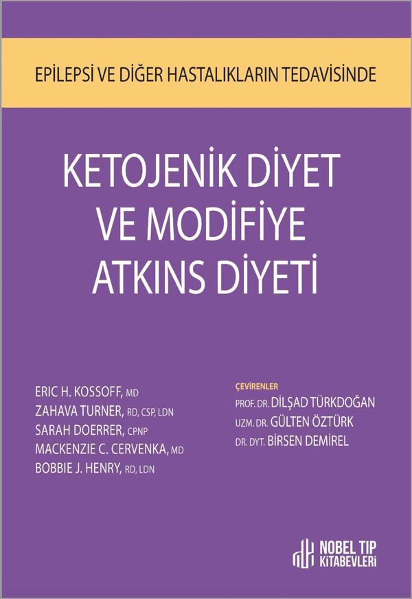 KETOJENİK DİYET VE MODİFİYE ATKINS DİYETİ  - Nobel Tıp Kitabevleri - Image 1