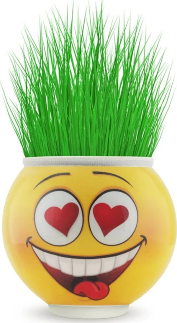 Çim Adam Orijinal 1 Adet Lisanslı Eğlenceli Sevimli Ürün Emojili Çimoji Oyuncaklar - Image 1