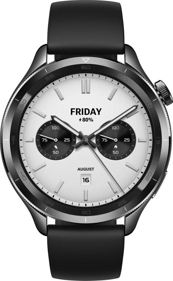 Xiaomi Watch S4 Siyah Akıllı Saat (Xiaomi Türkiye Garantili) - Image 1