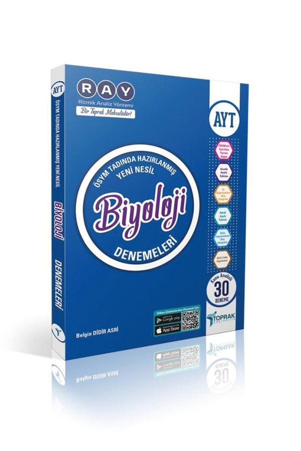 Toprak Ayt Biyoloji Deneme Kitabı (30'Lu) - Toprak Yayınları - Image 1