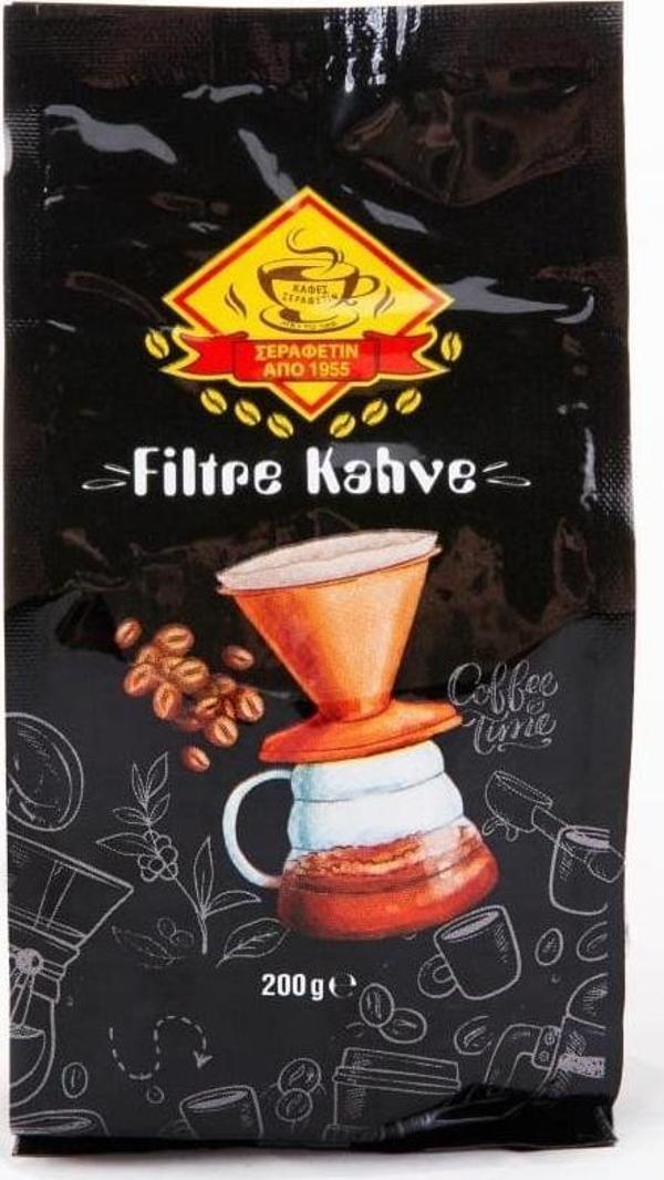 Meskahve Gümülcine Harmanı Hacı Şerafettin Gümülcine Komotini Filtre Kahve 200Gr - Image 1