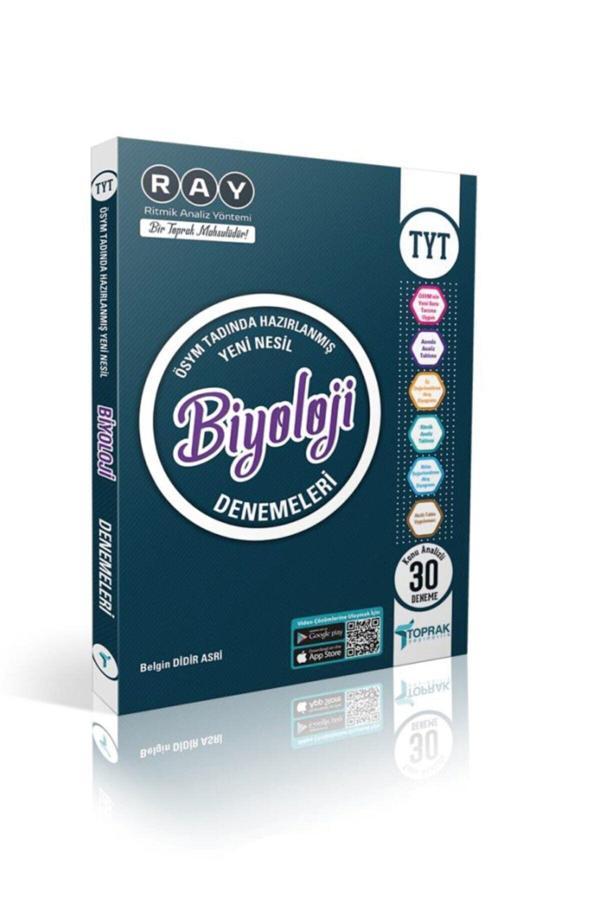 Toprak Tyt Biyoloji Deneme Kitabı (30'Lu) - Toprak Yayınları - Image 1