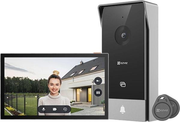 CS-HP5 1080P WIFI ÇİFT YÖNLÜ KONUŞMA DAHİLİ MİK. VİDEO GÖRÜNTÜLÜ AKILLI KAPI GÖRÜNTÜLEYİCİSİ - Image 1