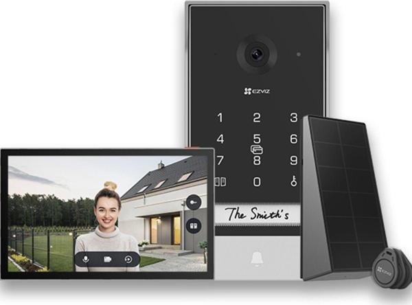 CS-EP7 WIFI ÇİFT YÖNLÜ KONUŞMA DOKUNMATİK KAPI GÖRÜNTÜLEYİCİSİ - Image 1
