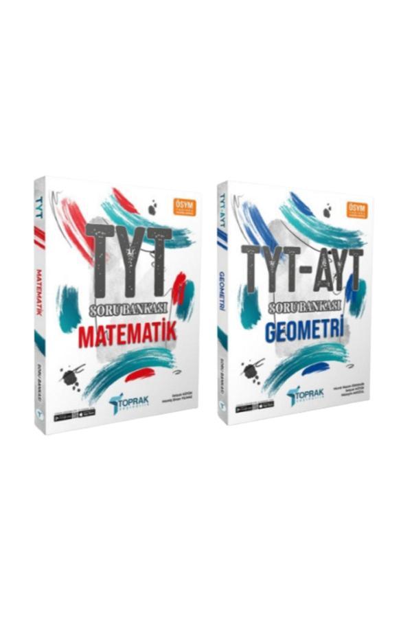 TOPRAK YAYINLARI AYT MATEMATİK - TYT AYT GEOMETRİ SORU BANKALARI - Toprak Yayınları - Image 1