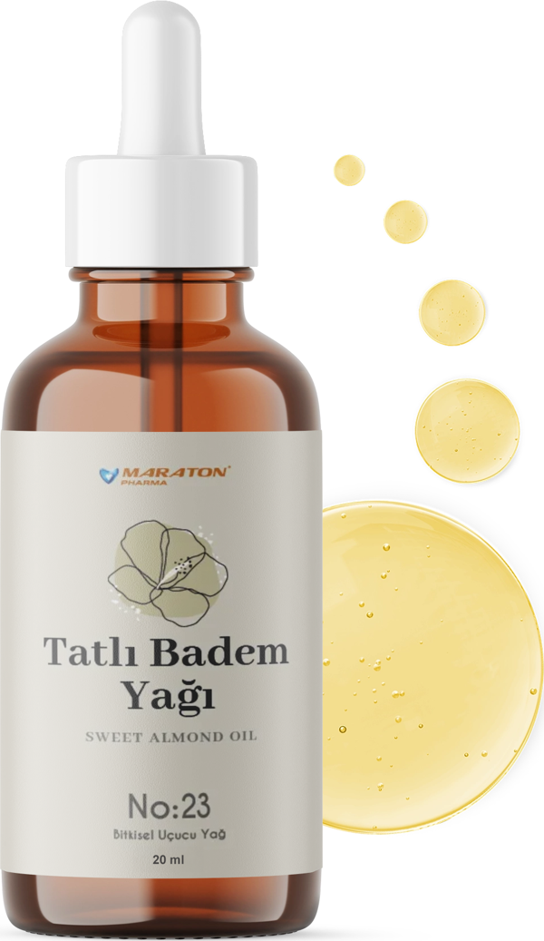Elemental Saf Tatlı Badem Yağı 20 ml - Katkısız Ve Doğal - Image 1