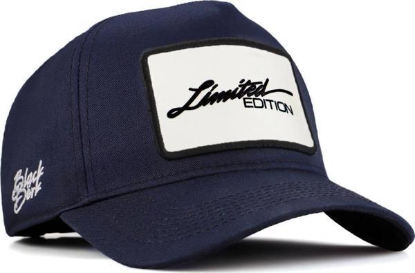 Black Börk V2 Limited Edition Logolu Lacivert Beyzbol Şapka - Image 1
