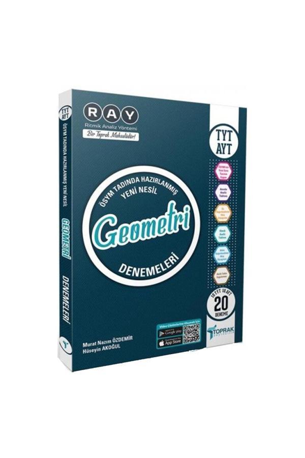 Tyt Ayt Geometri 20 Li Deneme - Toprak Yayınları - Image 1