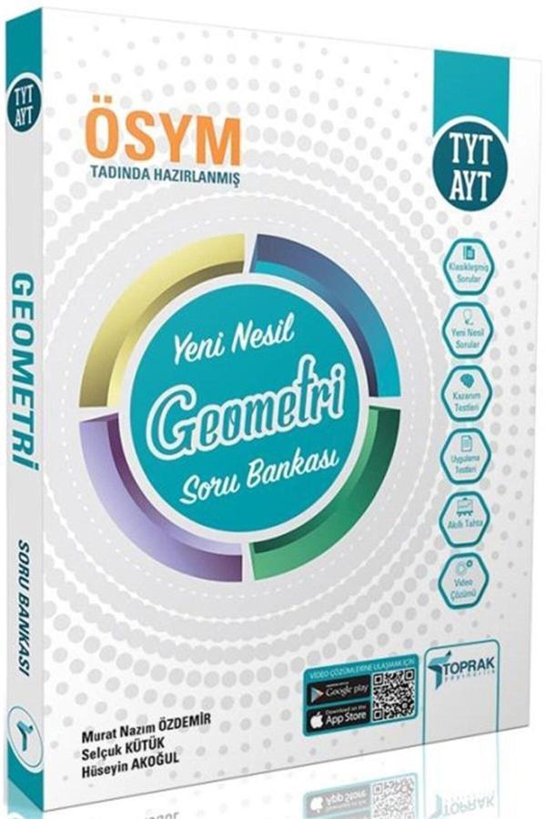 Tyt Ayt Geometri Soru Bankası Yeni 2022 - Toprak Yayınları - Image 1