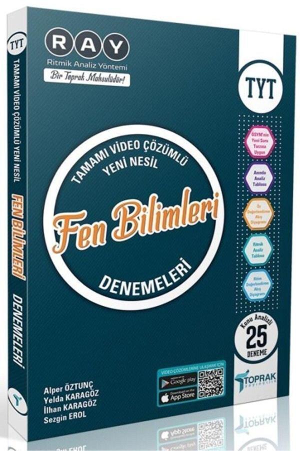 Tyt Fen Bilimleri Ray Konu Analizli 25 Deneme - Toprak Yayınları - Image 1