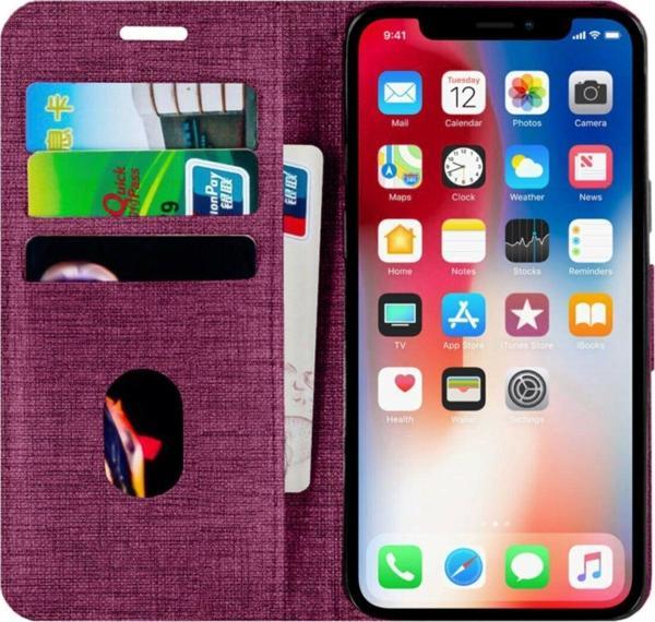Buway Galaxy J7 Prime Kartvizitli Cüzdan Uyumlu   Kılıf - Image 1