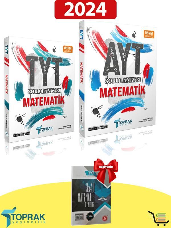 TYT-AYT Matematik Seti Çıkmış Sorular Denemesi Hediyeli - Toprak Yayınları - Image 1