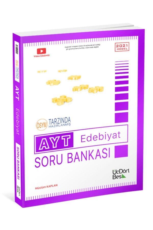 345 Yayınları Ayt Edebiyat Soru Bankası 2021 - Üç Dört Beş Yayınları - Image 1