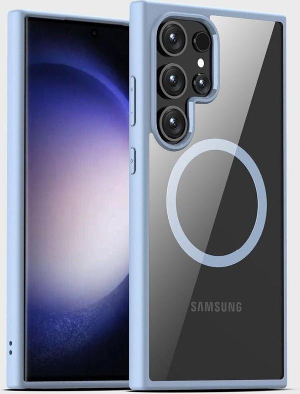 Uk Samsung Galaxy S24 Ultra Uyumlu Orijinal Premium Magsafe Wireless Şarj Özellikli Kılıf - Image 1