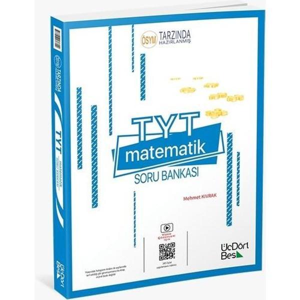 Üçdörtbeş Yayınları  TYT Matematik Soru Bankası - Üç Dört Beş Yayınları - Image 1