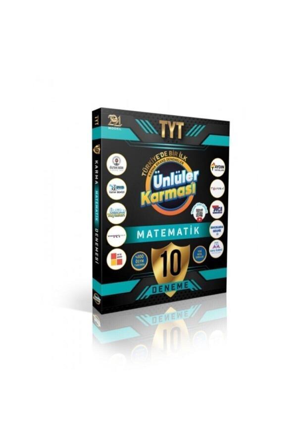 Tyt Matematik 10 Deneme 10 Yayın ünlüler  - Ünlüler Karması Yayınları - Image 1
