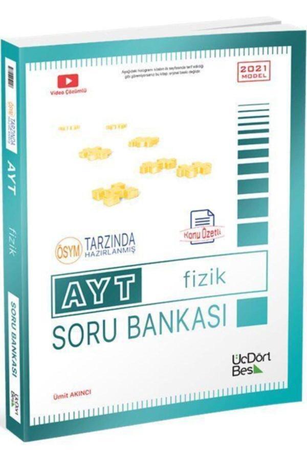 Ayt Fizik Soru Bankası Üç Dört Beş Yayınları - Üç Dört Beş Yayınları - Image 1