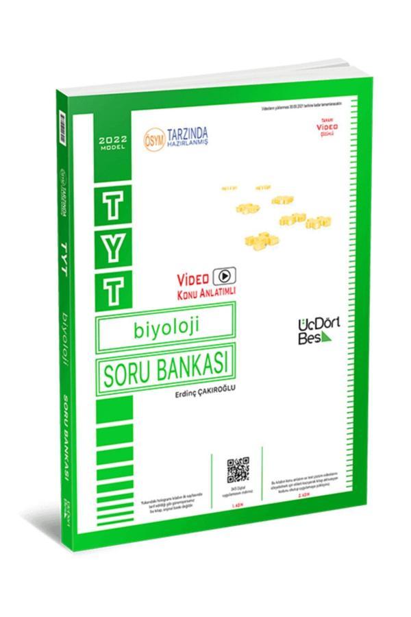 Tyt Biyoloji Soru Bankası Üç Dört Beş Yayınları - Üç Dört Beş Yayınları - Image 1