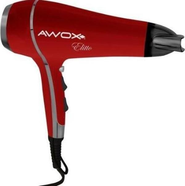 Awox Elit 2200 W Kırmızı Saç Kurutma Makinesi - Image 1