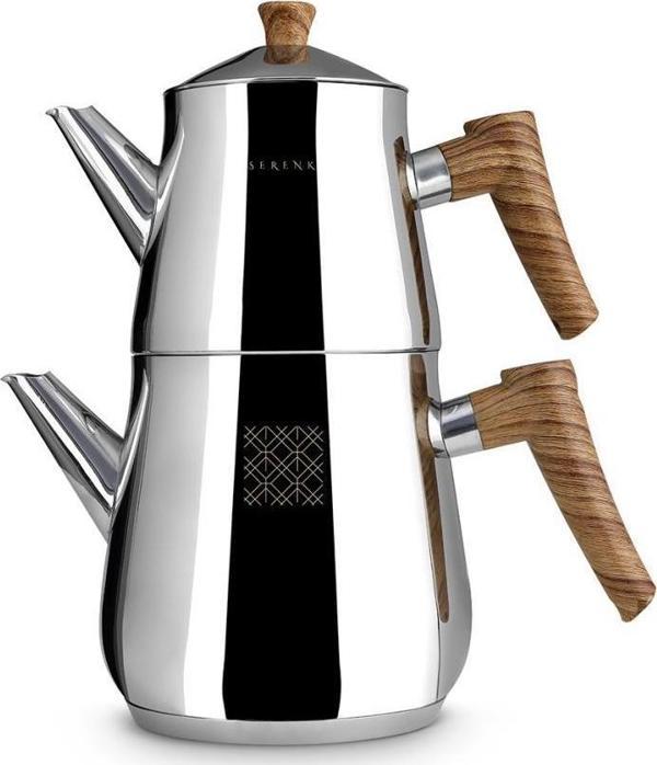 Serenk Definition Çelik Çaydanlık - Image 1
