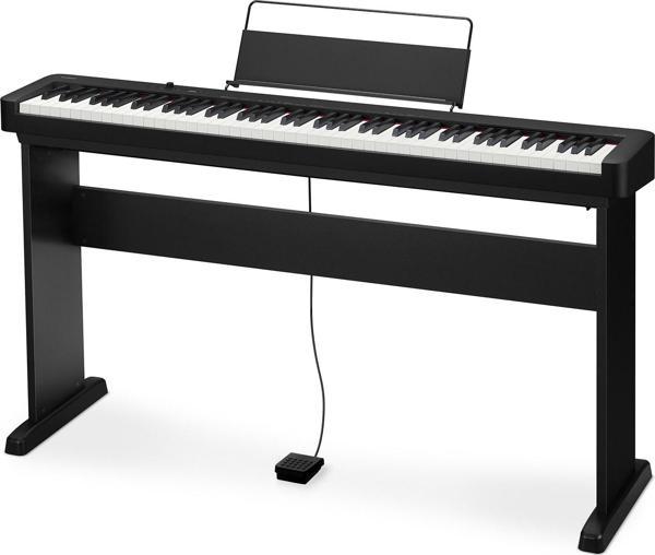 Casio Cdp-s110bk 88 Tuşlu Dijital Piyano Cs46Sehpa Nota Sehpası Adaptör Sustain Pedal Hediyeli - Image 1