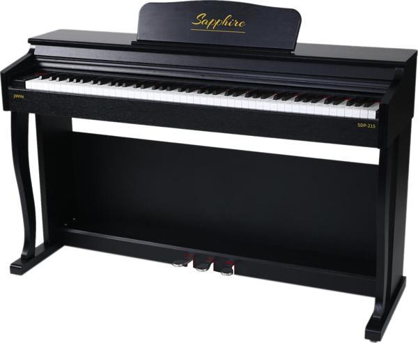 Jwin Sapphire SDP-215 BK Çekiç Aksiyonlu 88 Tuşlu Dijital Piyano - Image 1