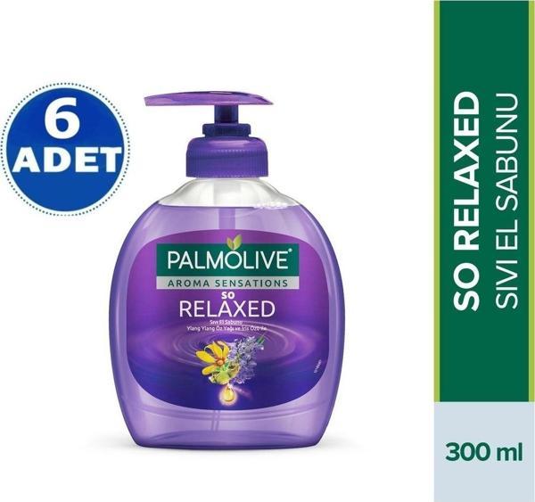Palmolive Aroma Sensations So Relaxed Sıvı El Sabunu 300 Ml X6 Adet - Image 1