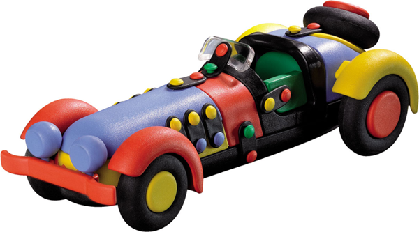 Micomic Spor Araba 3D Yapboz Oyuncak - Image 1