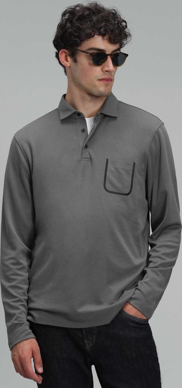 Fırst Spor Polo Erkek Tişört Yeşil - Image 1