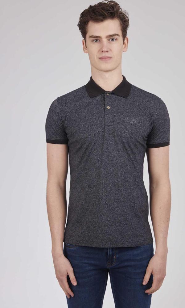 Brad Polo Erkek Tişört Siyah - Image 1